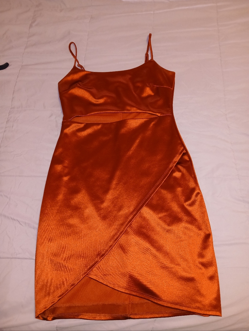 Dark Orange Dress